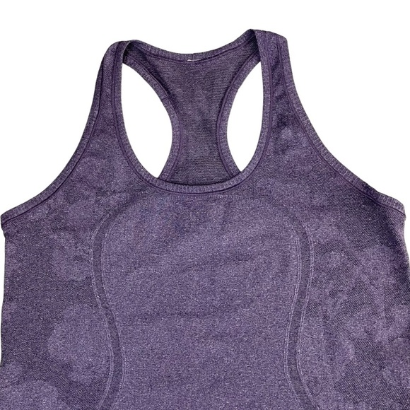 lululemon Run Swiftly Tech Racerback *Special Edition Concord Grape Sz 12 - Picture 9 of 16
